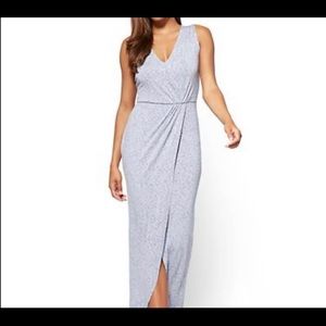 NY&C Wrap Midi Dress